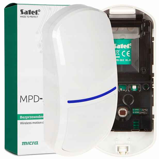 Bezdrátový pohybový detektor Pir Satel MPD-310 Pet detekce Perfecta Micra