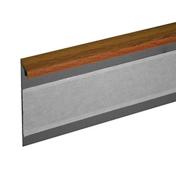Kobercová (soklová) lišta TL55 57 buk 2,5 m, 2500x55x10 mm, hnědá, Döllken