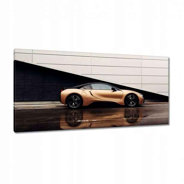 Obrazy 115x55 Zlaté Bmw Auto
