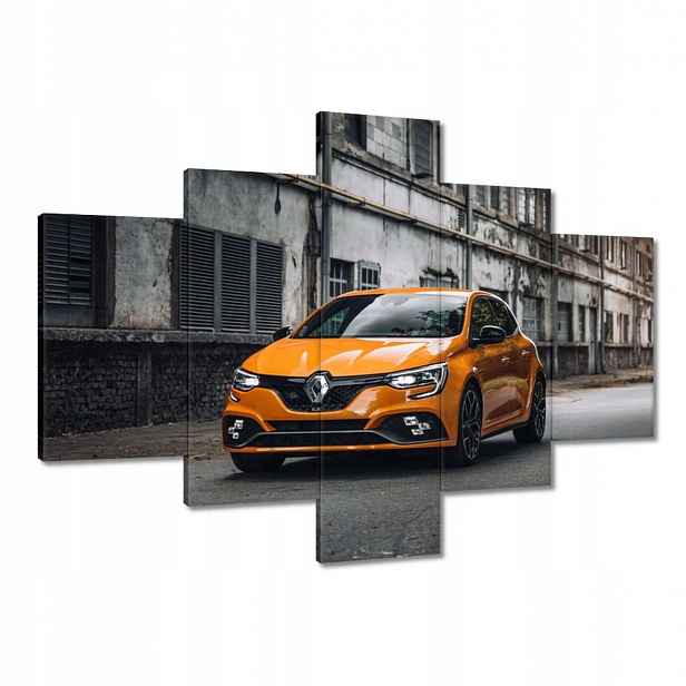 Obrazy 100x70 Oranžový Renault Auto