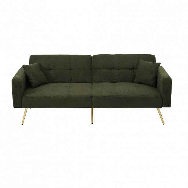 SEDACÍ SOUPRAVA 2-místná 175/64/72 cm Antická zelená