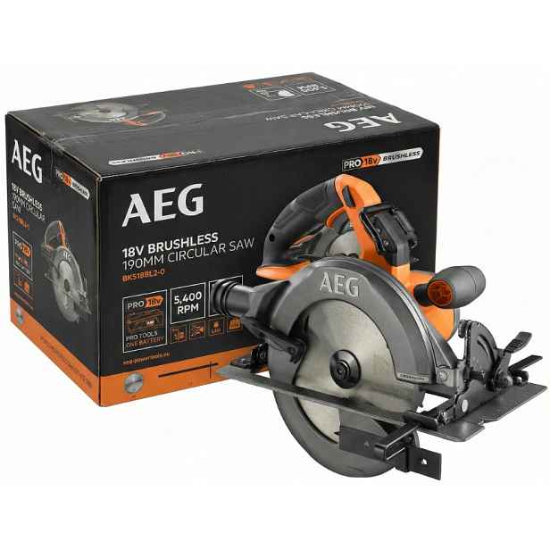 bezuhlíková kotoučová pila 18V 190 mm Bks 18BL2 Aeg