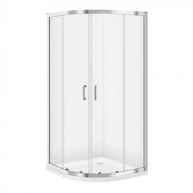 Cersanit Zip - Sprchový kout 89x89 cm, chrom/čiré sklo S154-002