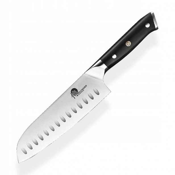 Nůž santoku Dellinger German Samurai 180 mm ocel 1.4116, ebenová barva