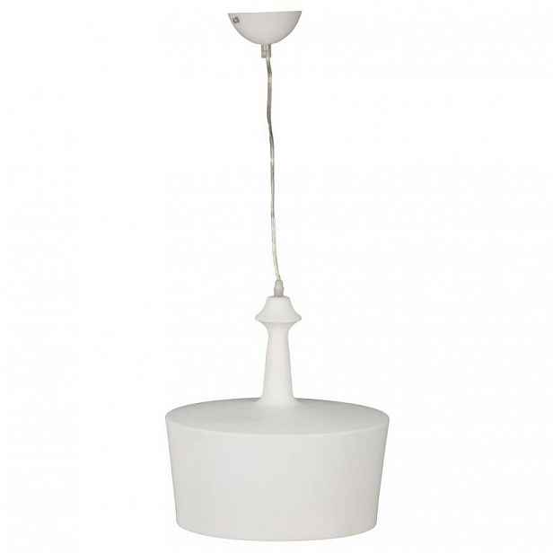 Stropní lampa, závěsná, bílá, ? 31 cm