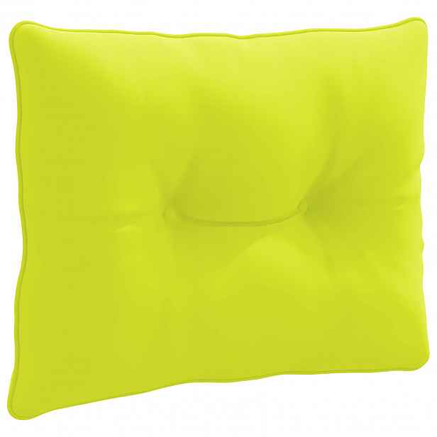 vidaXL Zádový polstr PUTTEN 100% polyester Jasně zelená