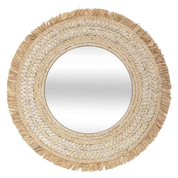 Kulaté závěsné zrcadlo Celia, 68 cm