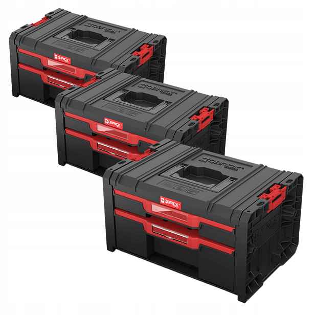 Qbrick System Pro Drawer2 Toolbox2.0 Basic box na nářadí x3