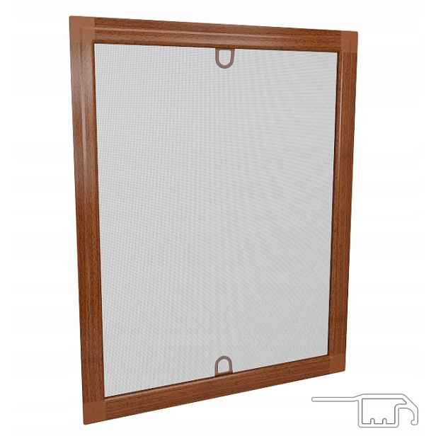 Silná moskytiéra Síťka proti komárům dub 100x150 cm