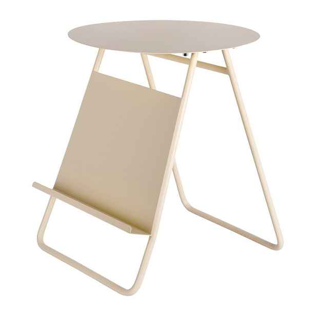 Kovový kulatý odkládací stolek ø 40 cm Esencia – Leitmotiv