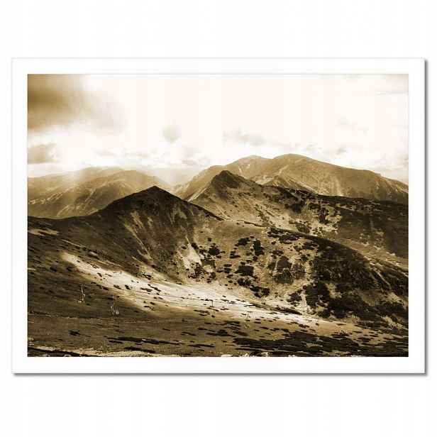 Plakáty v rámu 40x30 Tatry Polské hory Pohled