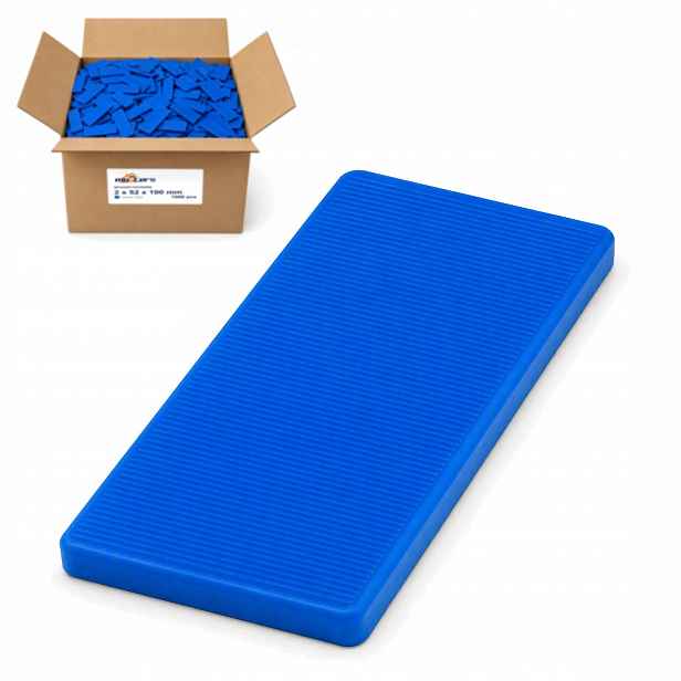 Distanční podložky pro zasklení 2x52x100mm 1000ks
