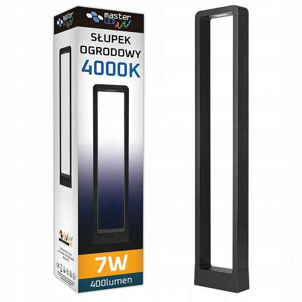 Led lampa Zahradní stojící sloupek 80 cm venkovní 4000K Led