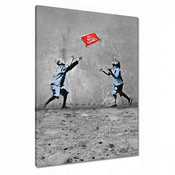 Obrazy 60x80 Banksy No Ball Games
