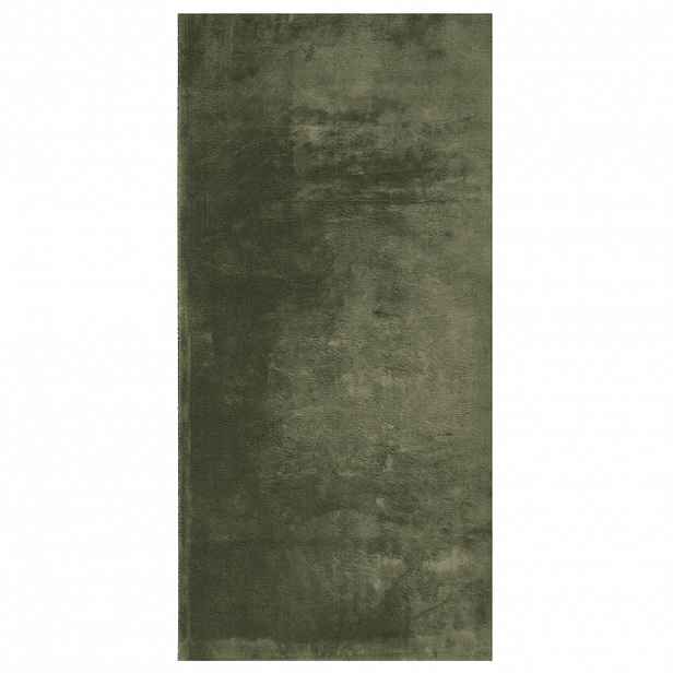 vidaXL Koberec HUARTE krátký vlas měkký pratelný lesní zeleň 100x200cm