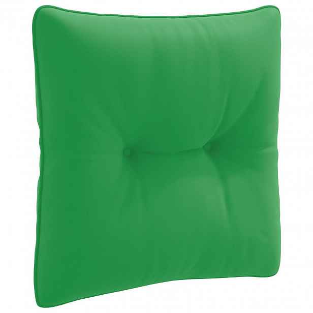 vidaXL Zádový polstr PUTTEN 100% polyester Zelená 40 x 40 x 10 cm