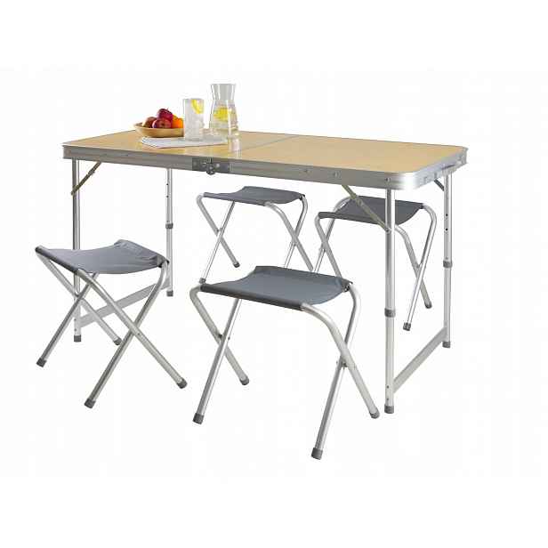 Owim HG11220 skládací sada nábytku stolek 4 židle balkon terasa