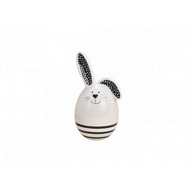 Bílo-černý velikonoční králík CONY
