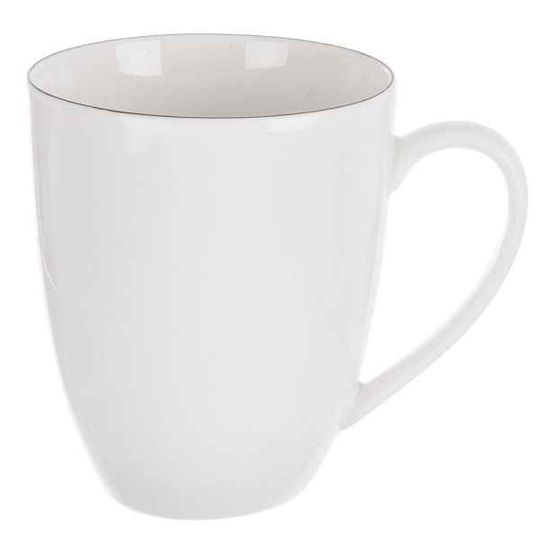 Bílý porcelánový hrnek 390 ml Decora – Orion