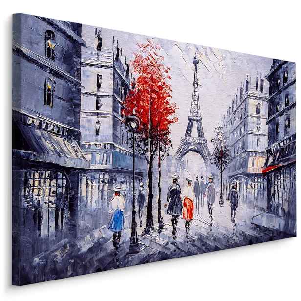 Plátno Paříž V Barvách Varianta: 120x80