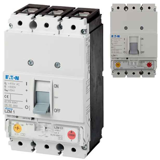 Vypínač napájení 3P 36kA 100-125A LZMC1-A125-I Eaton