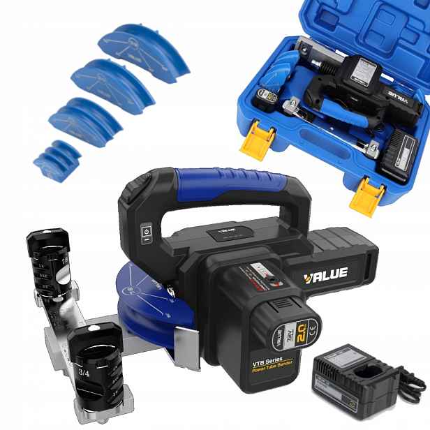 Akumulátorová ohýbačka trubek 1/4-7/8 Value VTB-22L