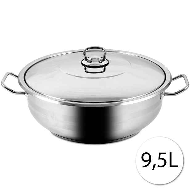 ARIAN 1401.018 Nerezový gastro hrnec, 32x12cm, 9.5L