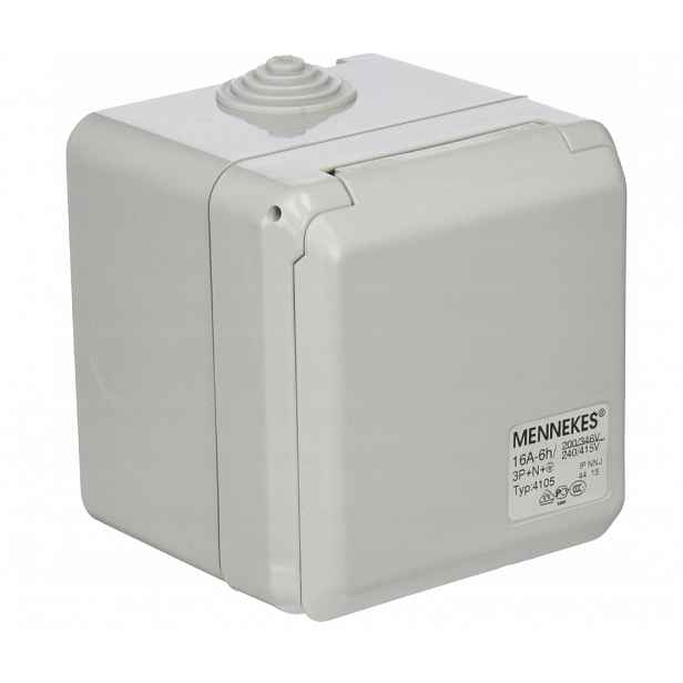 Nástěnná zásuvka Cee Mennekes 4105 16 A 400 V