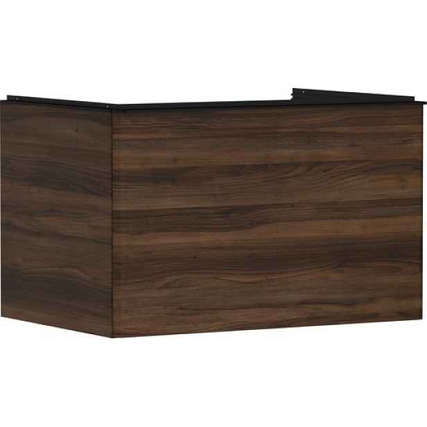 Skříňka pod umyvadlo pod desku Hansgrohe Xelu Q 78x49,5x55 cm tmavý ořech 54057670