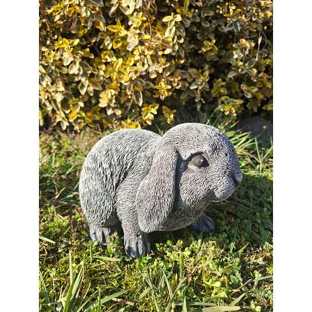 Betonová zahradní figurka Králík Zajíc zahradní socha králíček betonová