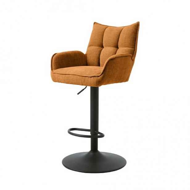 Unique-Furniture Marilla barová židle červená hladká látka 54840002