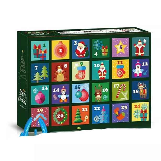 Adventní Kalendář 2026 Kostky Květiny 24 Dní 1014 Ks Sukulenty Mini