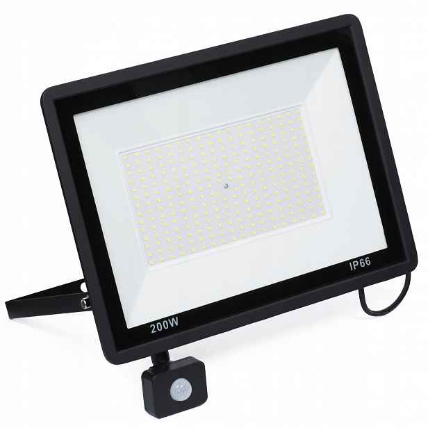 Halogenová Led Lampa 200 W S Pohybovým Senzorem