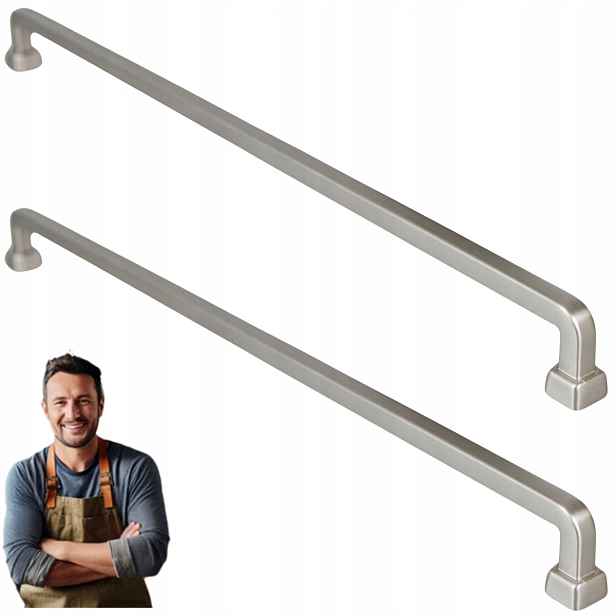 Nábytková Úchytka pro skříňku Tulia 320 mm Inox, Ocel kartáčovaná 2ks