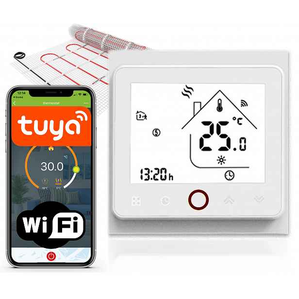 Ovladač Mbg Line Termostat Tuya WiFi