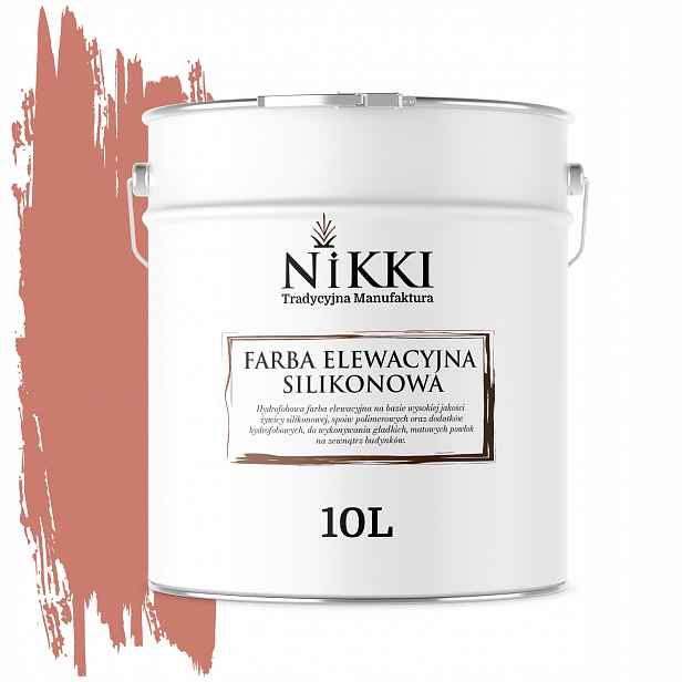 Barva Silikonová Fasádní Barva 10L Lososová F315 Pro Fasády