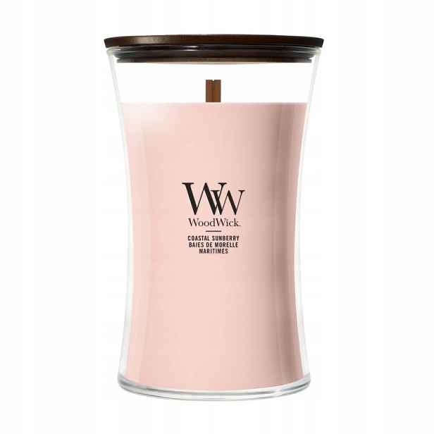 WoodWick Coastal Sunberry – velká vonná svíčka 610 g