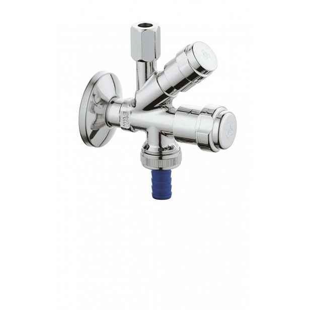 Grohe Eggemann - Originální WAS kombi-rohový ventil, chrom 41070000