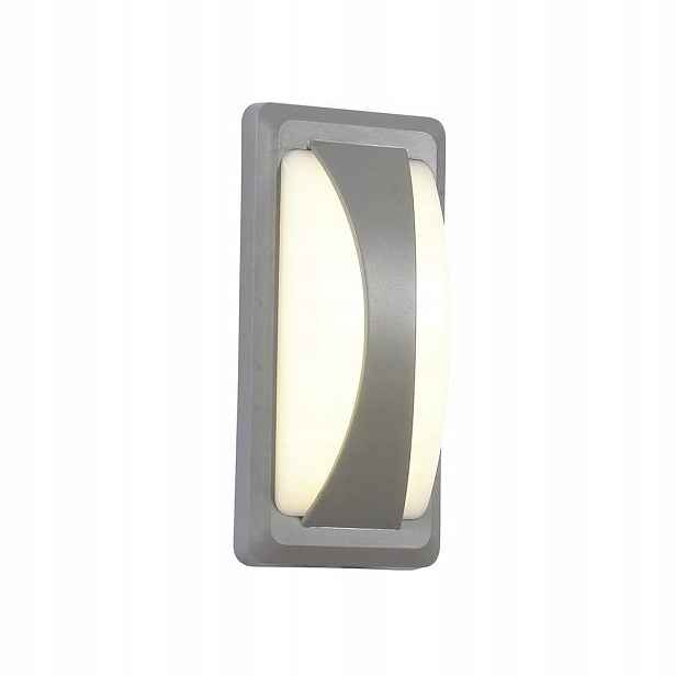 Venkovní Led nástěnné svítidlo V-tac 12W Šedá IP65 VT-8058 3000K 1160lm