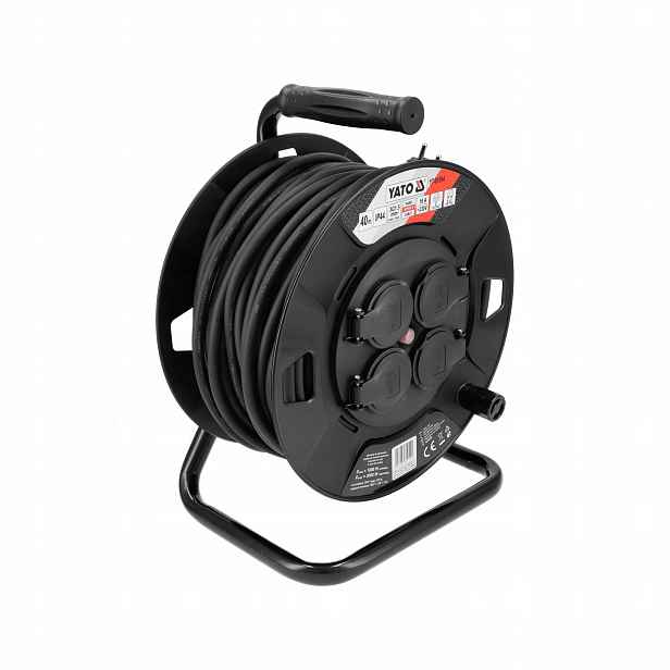 Prodlužovací Kabel 40 M 4 Zásuvky IP44 16A 3000 W Zahradní Yato
