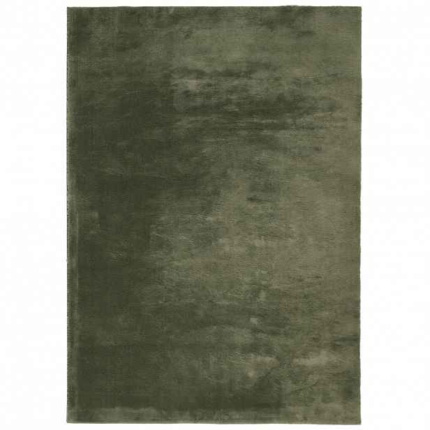 vidaXL Koberec HUARTE krátký vlas měkký pratelný lesní zeleň 160x230cm