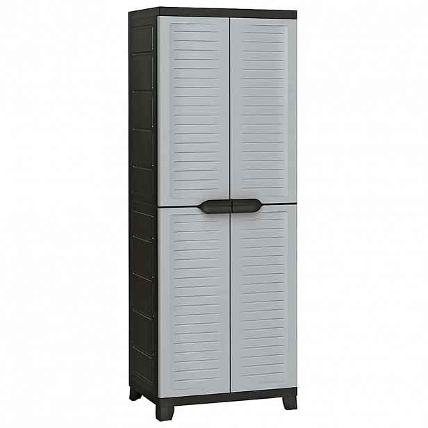 vidaXL Plastová skříňka 65 x 45 x 181 cm