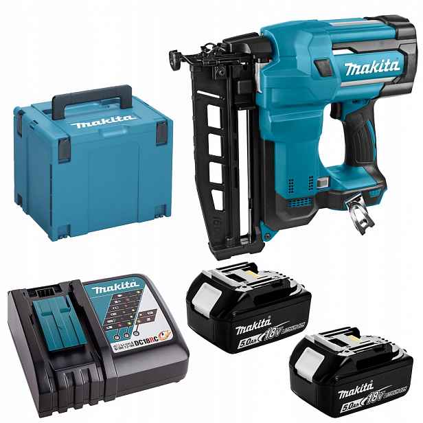 Hřebíkovačka Makita DBN600RTJ Lxt 18V 2x5Ah 16Ga MakPac