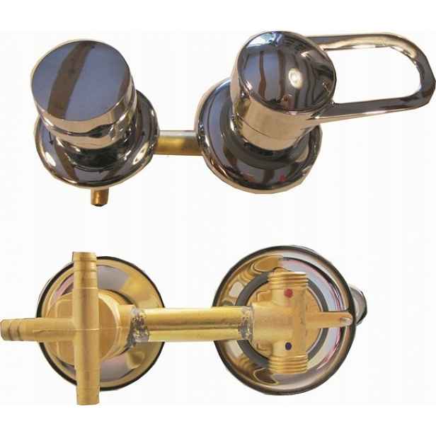 3F12 Baterie Směšovač Ventil Přepínač 3 Funkce 12,5 cm Kabiny Panely