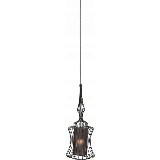 Nowodvorski Závěsná lampa Abi Černá Kov E27 40W Nastavitelná IP20