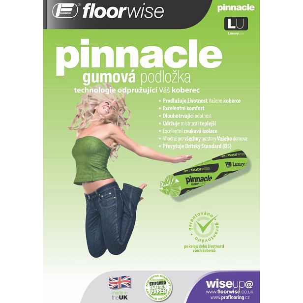 Podložka pod koberec Floorwise Pinnacle (role 11 m2) - 133x824 (role 11 m2) cm Floorwise