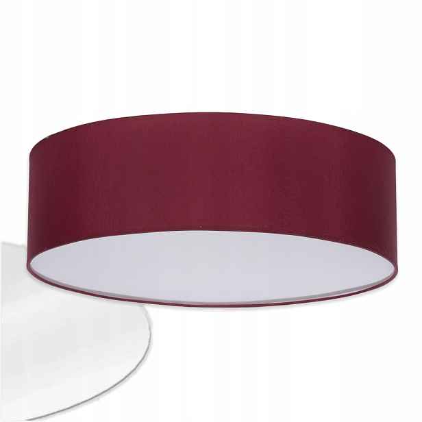 Lampa Stropní Svítidlo kulatý Stropní Stínidlo 2x E27 Led 40 cm Mnoho barev Stínidlo