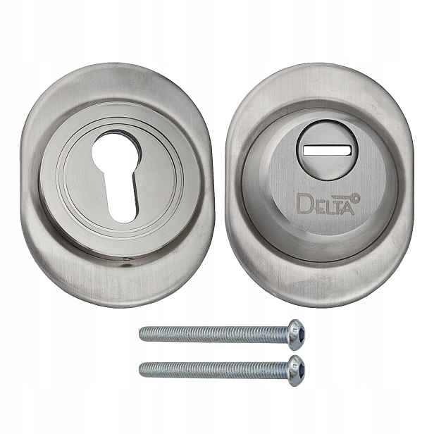 štítek, rozeta proti vloupání Delta TG19 Inox Carmen 56