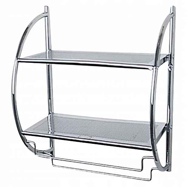 Nástěnná Koupelnová Polička Věšák Na Ruční Wenko