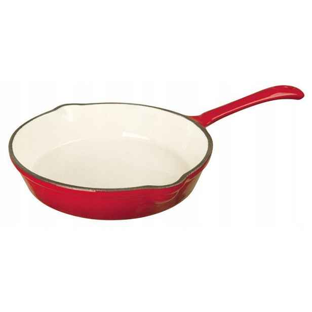 Kinghoff Smaltovaná Litinová Pánev 26 CM Pro Indukci, Plyn, Trouba Kh